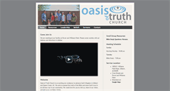 Desktop Screenshot of oasisoftruth.org