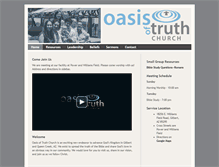 Tablet Screenshot of oasisoftruth.org